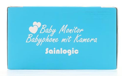 Sainlogic 1080P beebimonitor 5-tollise ekraani ja pööratava kaameraga