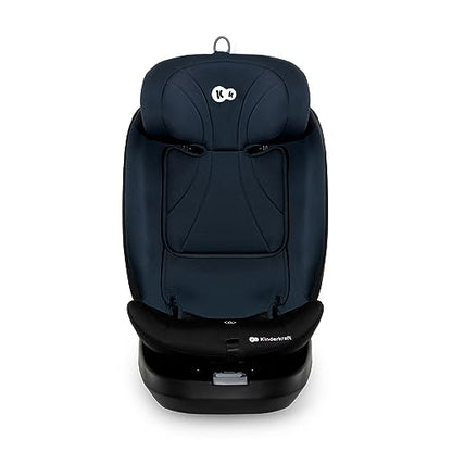 Kinderkraft I-Grow i-Size pöörlev turvatool 0–12 a (40–150 cm / 0–36 kg), must/tumesinine