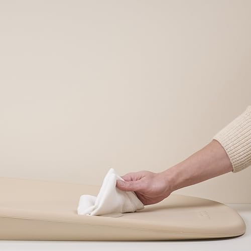 Nattou Premium Soft vahust mähkimisalus 50 × 70 cm, veekindel ja ergonoomiline, beež