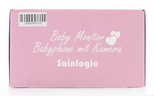 Sainlogic 1080P beebimonitor 5-tollise ekraani ja pööratava kaameraga