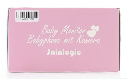Sainlogic 1080P beebimonitor 5-tollise ekraani ja pööratava kaameraga