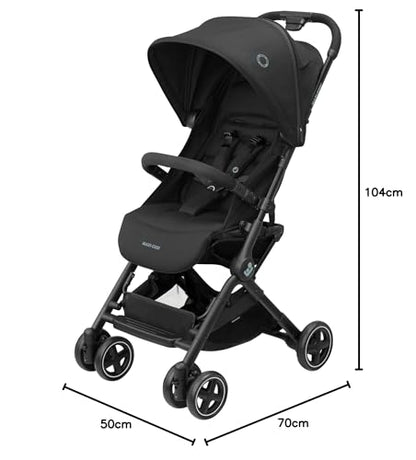 Maxi-Cosi Lara² ultrakerge kokkupandav jalutuskäru, must