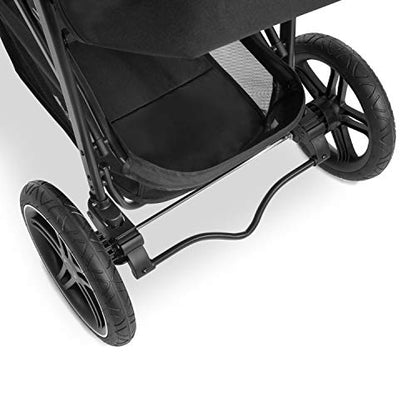 Hauck Rapid 3R kolmerattaline jalutuskäru, must, kuni 25 kg