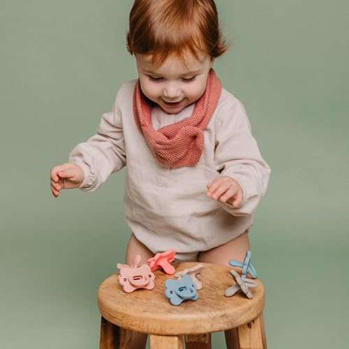 Suavinex Smoothie SX Pro ortodontiline silikoonlutt, 6–18 kuud, sinine 2tk