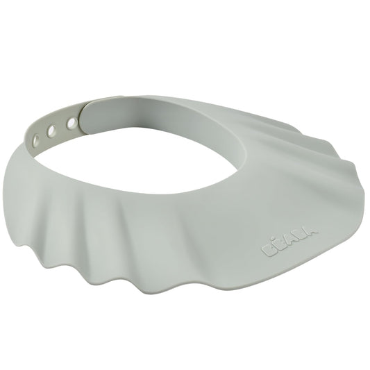 BÉABA reguleeritav beebi dušimüts vannitamiseks, silikoonist, hallikasroheline