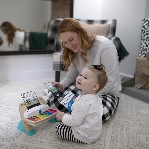 Baby Einstein & Hape Magic Touch puidust mängupiano, Montessori muusikamänguasi, 6+ kuud
