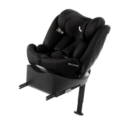 Nurse Scope i-Size 360° pöörlev turvatool 40–150 cm / 0–12 a, ISOFIX ja tugijalg, must