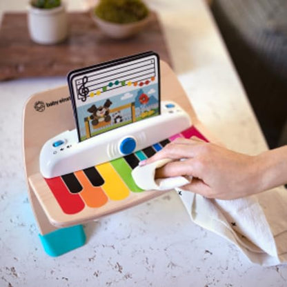 Baby Einstein & Hape Magic Touch puidust mängupiano, Montessori muusikamänguasi, 6+ kuud