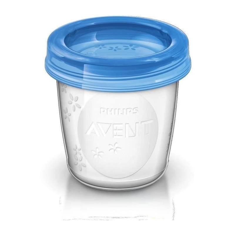Philips Avent toidusäilitustopsid 180/240 ml + lusikas, 20 tk