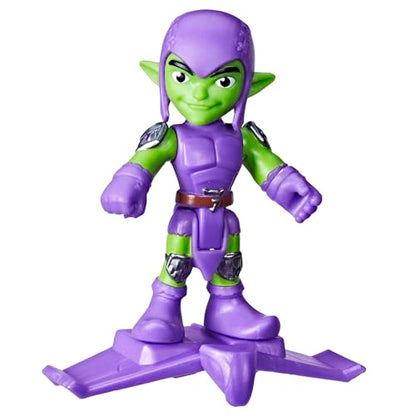 Marvel Spidey & Sõbrad – Green Goblin 7,6 cm tegevusfiguur koos liugur-aksessuaariga