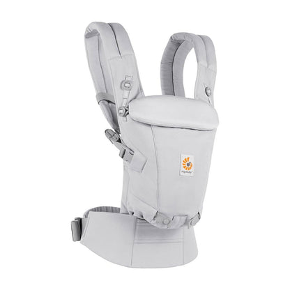Ergobaby Adapt kandekott vastsündinule, 3 kandesuunda, SoftTouch puuvill, helehall