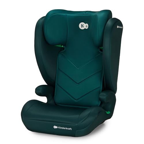 Kinderkraft I-SPARK i-Size turvatool grupp 2/3 (100–150 cm), roheline