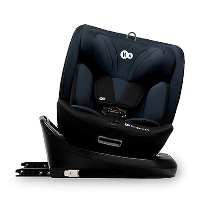 Kinderkraft I-Grow i-Size pöörlev turvatool 0–12 a (40–150 cm / 0–36 kg), must/tumesinine