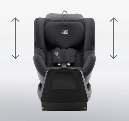 Britax Römer DUALFIX PLUS 360° rotating car seat 40–105 cm, ISOFIX, Night Blue