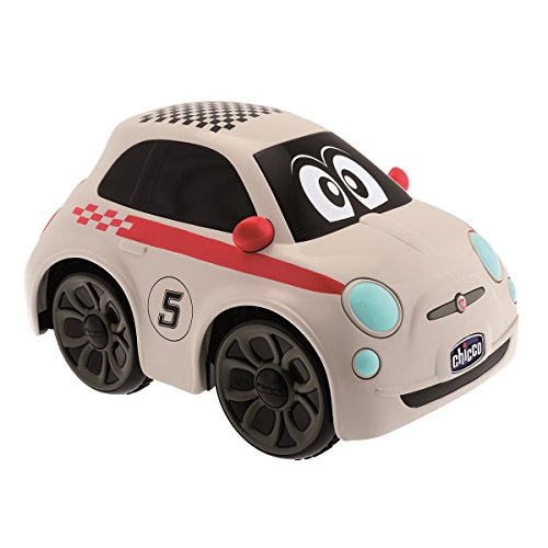 Chicco Fiat 500 Sport kaugjuhitav puldiauto lastele, valge