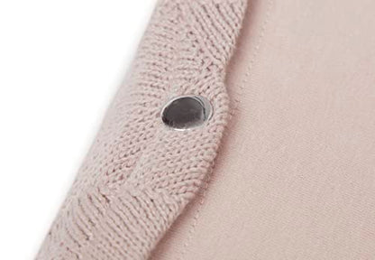 Jollein orgaanilisest puuvillast mähkimisaluse kate “Wild Rose”, 50 × 70 cm, roosa