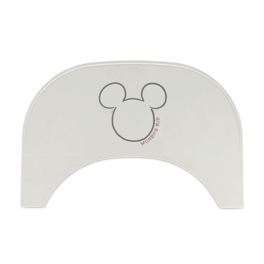 hauck silikoonmatt Mickey Light Beige Alpha Click Tray ja Arketa Click Tray jaoks