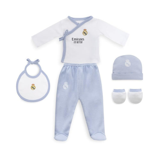 Interbaby Real Madrid 5-osaline beebikomplekt 0-12 kuud, sinine, RMSET010-01