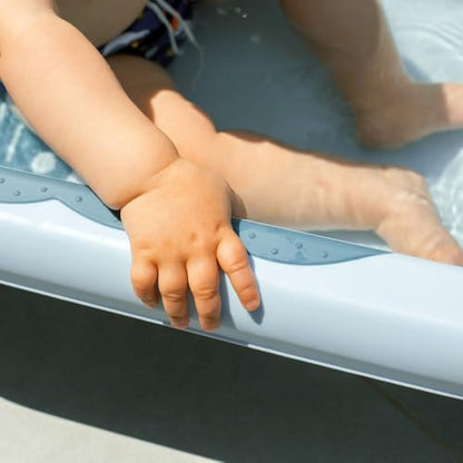 Interbaby kokkupandav beebivann termomeetri ja padjaga, roosa