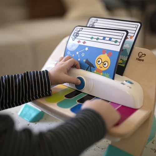 Baby Einstein & Hape Magic Touch puidust mängupiano, Montessori muusikamänguasi, 6+ kuud