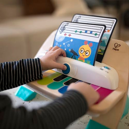 Baby Einstein & Hape Magic Touch puidust mängupiano, Montessori muusikamänguasi, 6+ kuud
