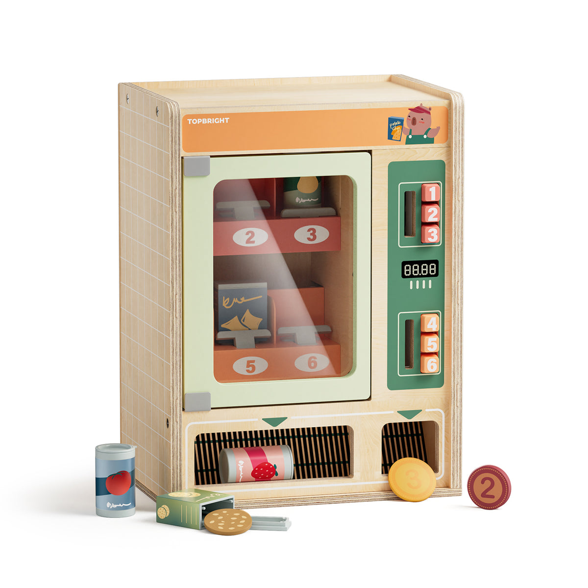 Topbright Shop&Go puidust müügiautomaat