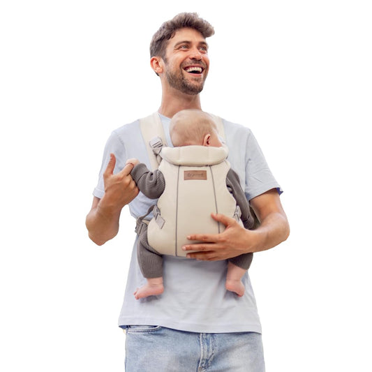 Jané Dual ergonoomiline kandekott, sünnist kuni 15 kg, 3 kandesuunda, hingav ja polsterdatud, beež