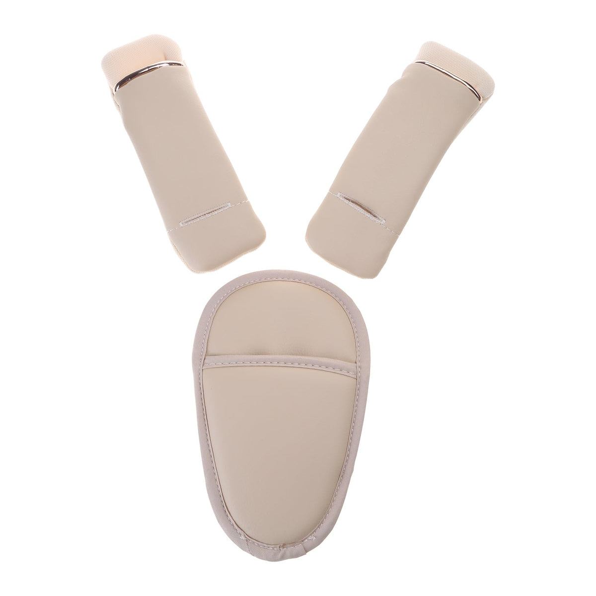 Turvarihmade pehmendused, champagne gold, 3-osaline