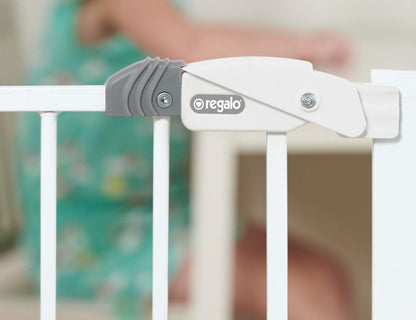 Regalo Easy Step turvavärav, valge, 73,6–95,5 cm