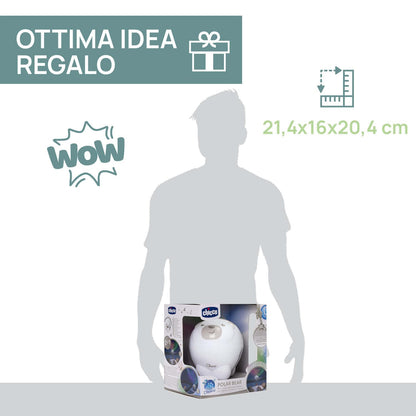 Chicco First Dreams Polar Bear projektor, 2-in-1, öölamp ja hälliprojektor