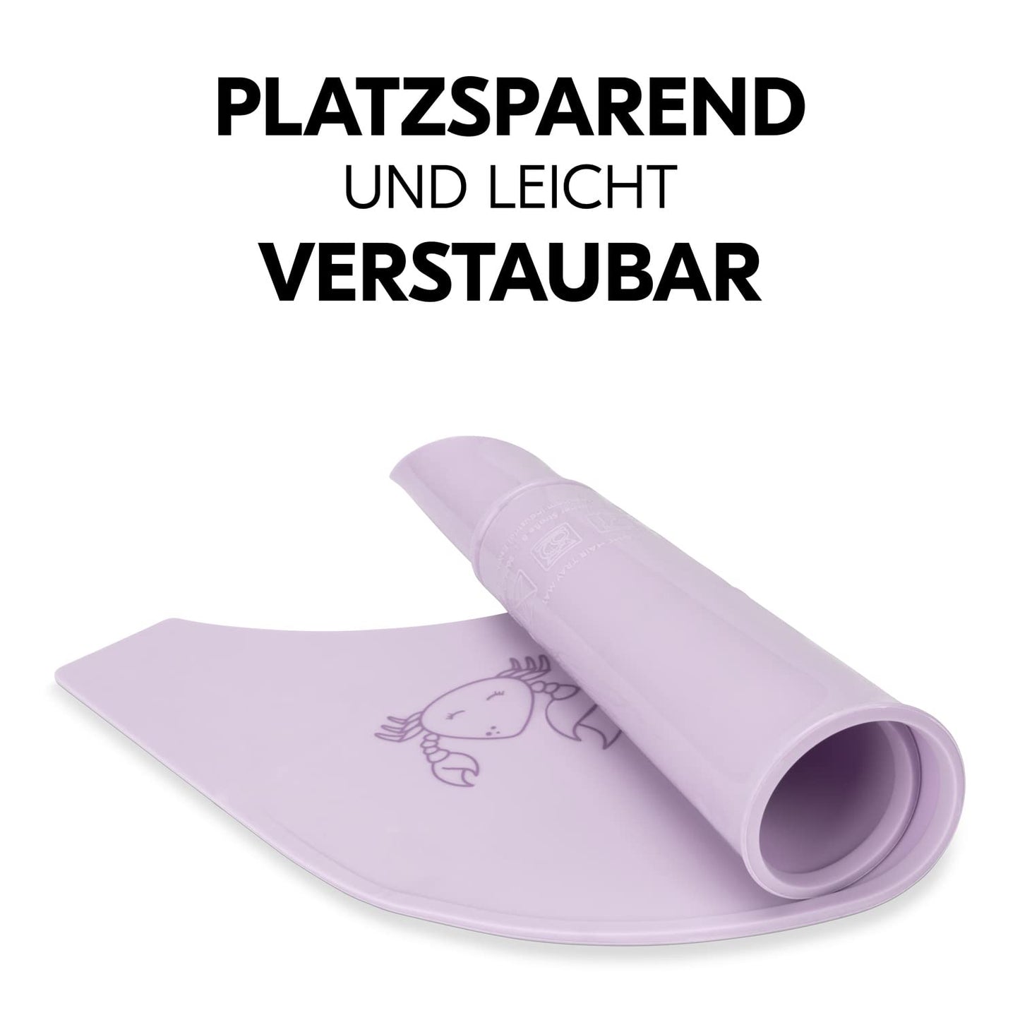 hauck silikoonist alusmatt Alpha Click ja Arketa Click kandikutele, lilla (Crab Lavender)