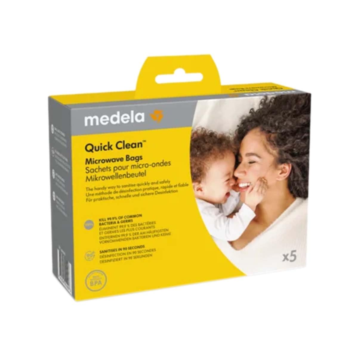 Medela mikrolaineahju puhastuskotid Quick Clean, 5 tk