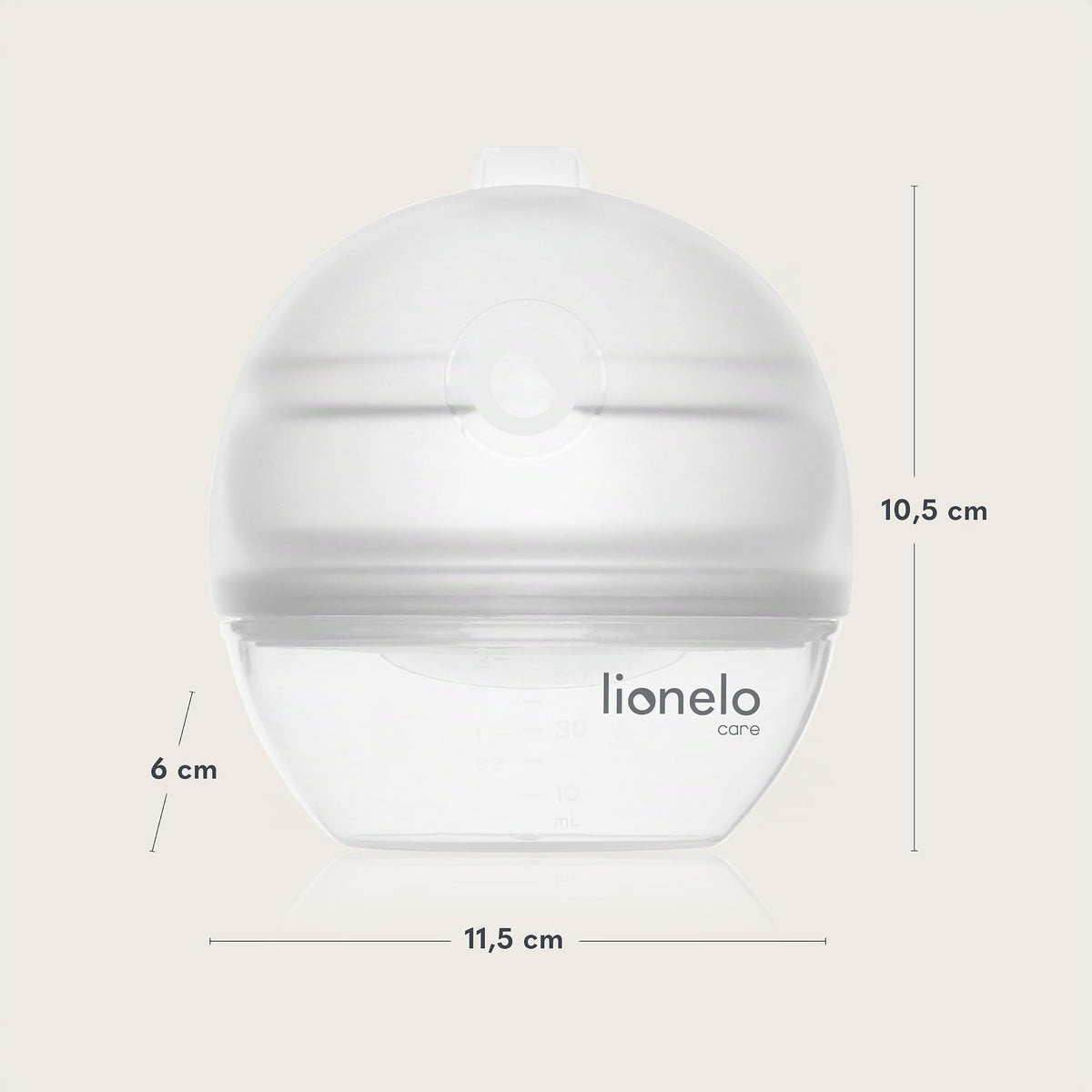 Lionelo MILKY 2IN1 rinnapiimakoguja ja silikoonist käsipump LOC-MILKY 2IN1
