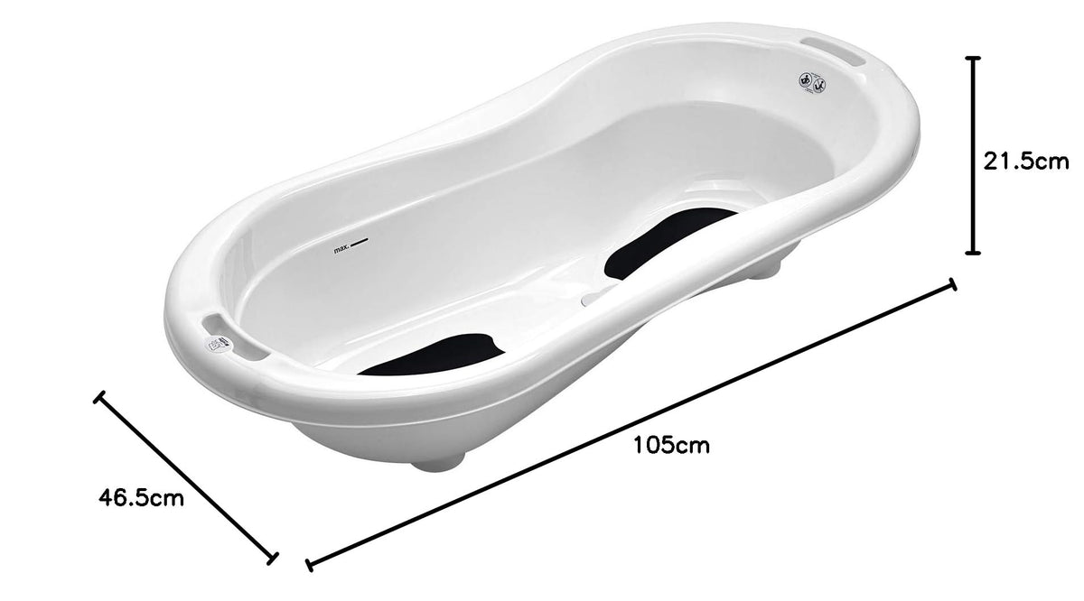 Rotho Babydesign beebivann, valge, 0–36 kuud