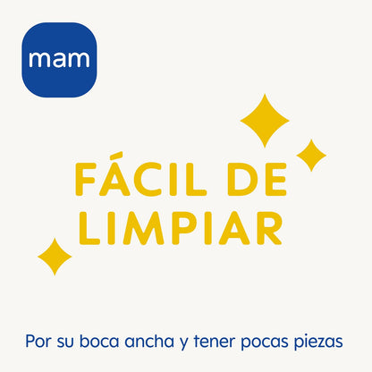 MAM Easy Active lutipudelid, 2 tk, 330 ml, kiire vooluga lutt, sinine