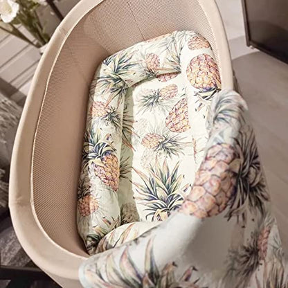 Twistshake beebipesa kate, 100% puuvill, Ananassi muster