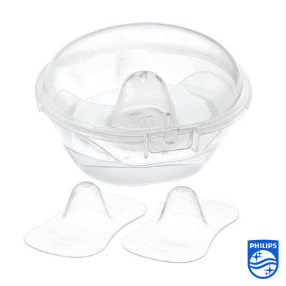 Philips Avent rinnanibukaitsmed SCF153/01, väike suurus 15 mm, 2 tk hoiukarbiga