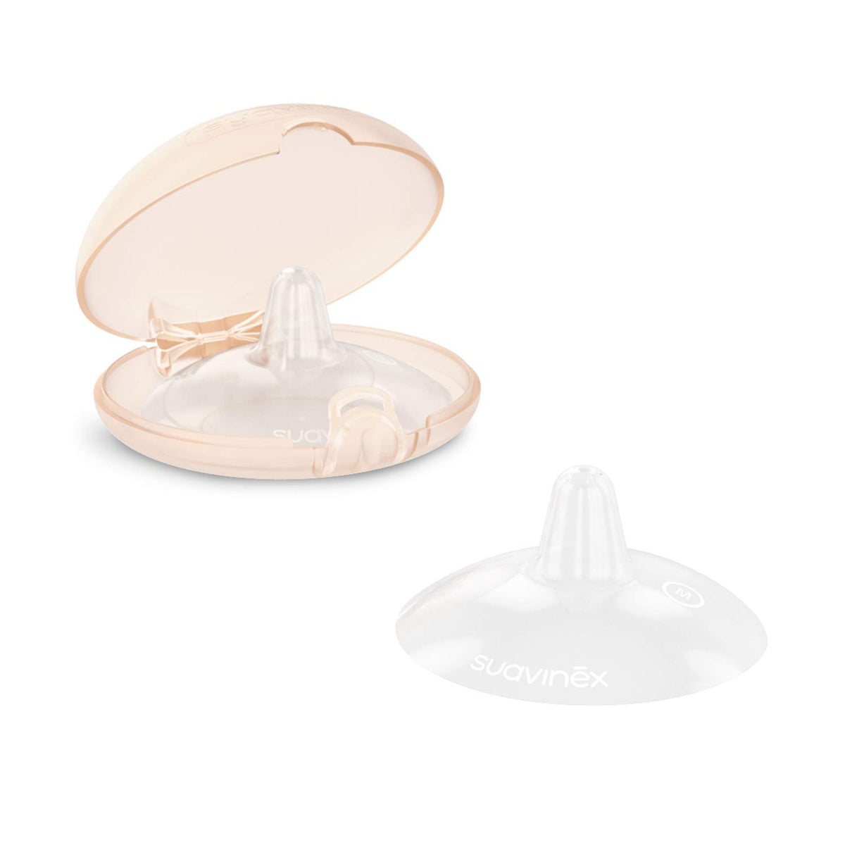 SUAVINEX silikoonist nibukaitsed 2 tk, suurus M, 24 mm