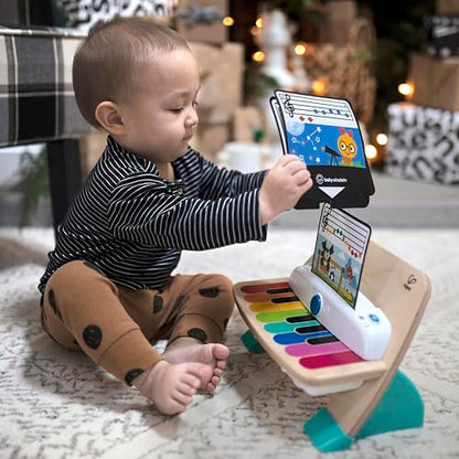 Baby Einstein & Hape Magic Touch puidust mängupiano, Montessori muusikamänguasi, 6+ kuud