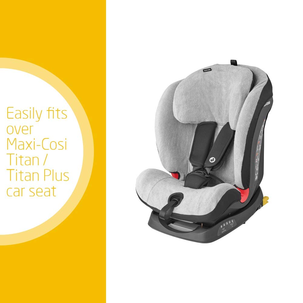 Maxi-Cosi Titan/Titan Plus suvekattega istmekate, 100% puuvill, helehall