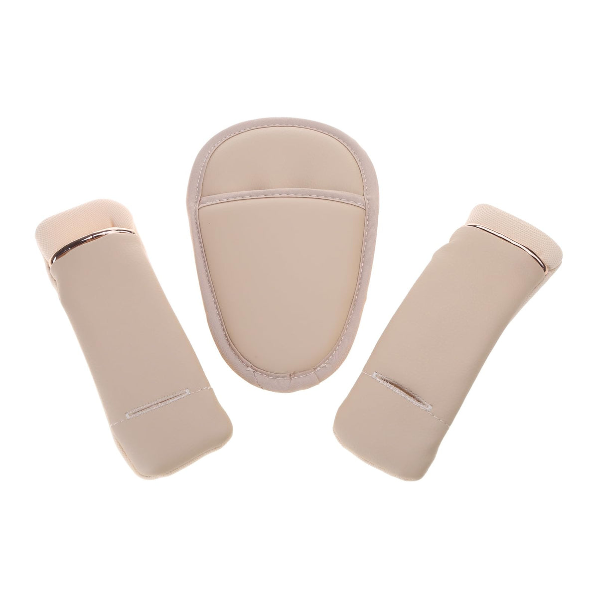 Turvarihmade pehmendused, champagne gold, 3-osaline