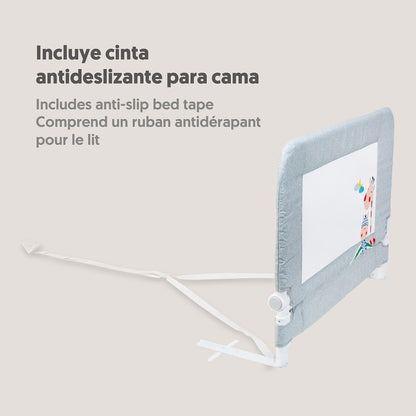 Interbaby kokkupandav voodipiire 90 cm, Giraffe disain