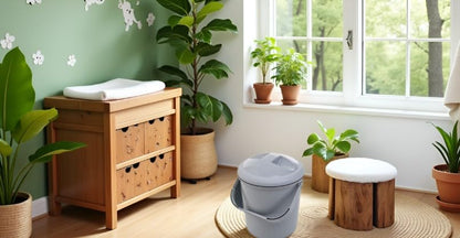 Rotho Babydesign Bella Bambina mähkmeämber, 10 l, Stone Grey