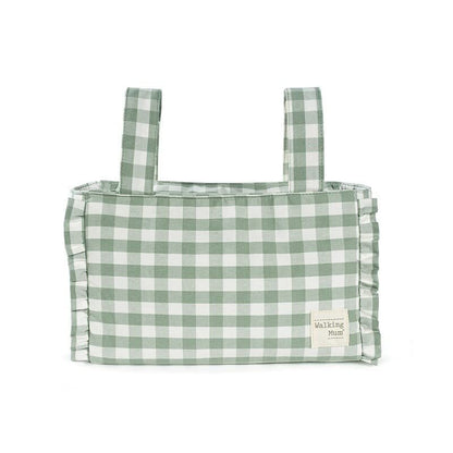 Walking Mum Remy stroller organizer, green, 32 × 17 × 12 cm