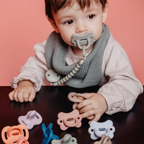 Suavinex Smoothie SX Pro ortodontiline silikoonlutt, 6–18 kuud, sinine 2tk