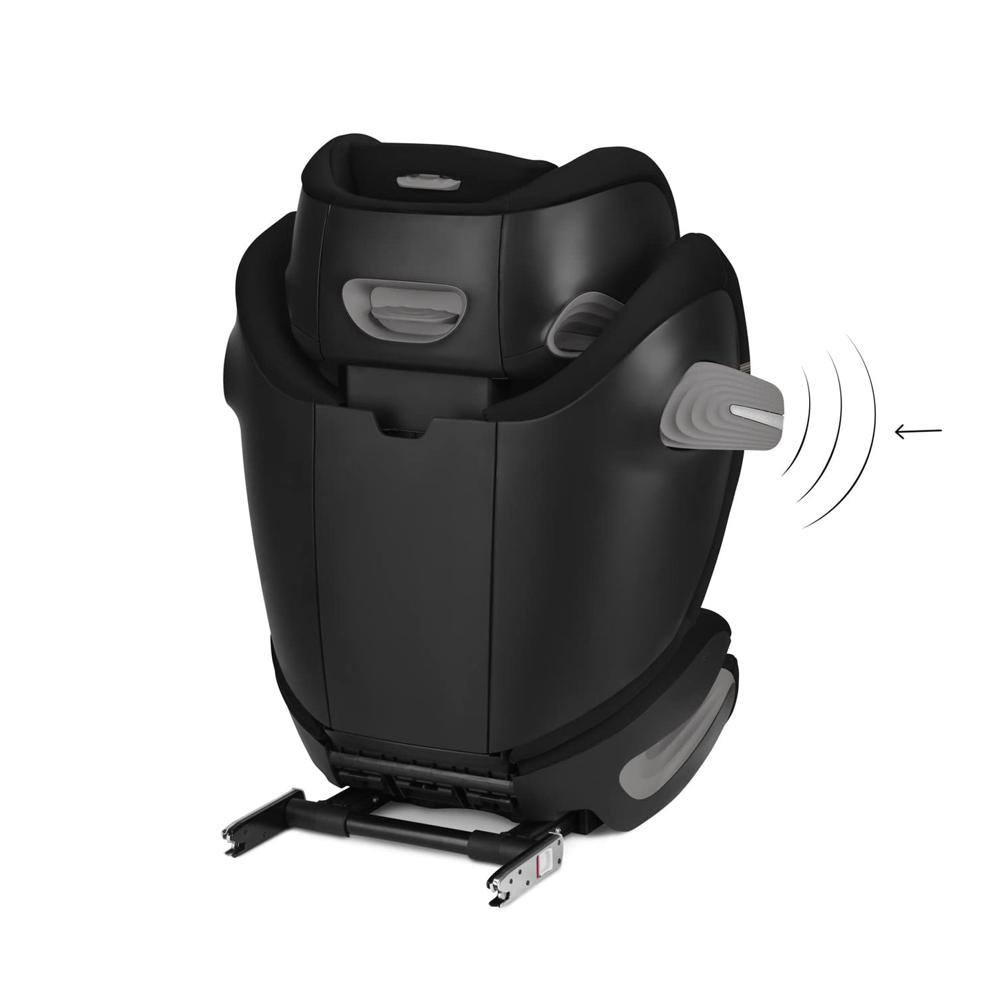 Cybex Solution S2 i-Fix turvatool, 100–150 cm, Moon Black