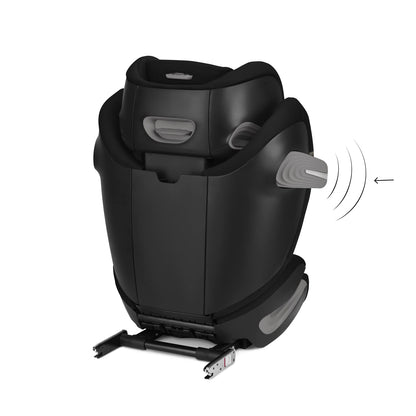 Cybex Solution S2 i-Fix turvatool, 100–150 cm, Moon Black