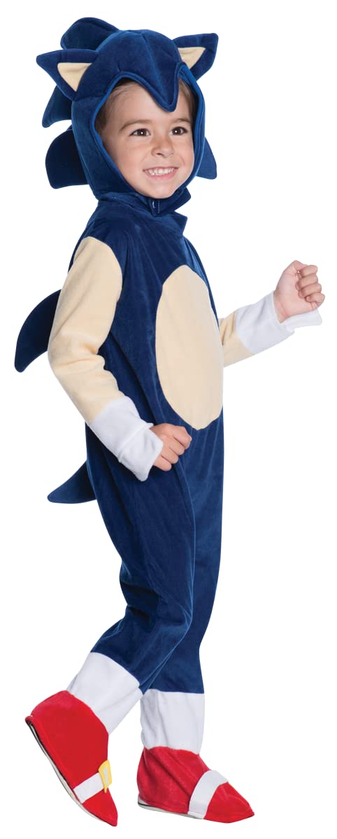 Rubie’s official Sonic costume for children, 2–3 years