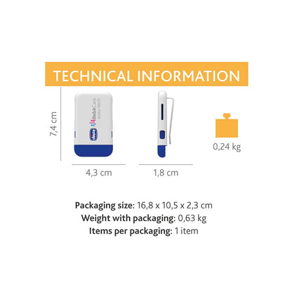 Chicco BebèCare Easy-Tech lapse unustamise vastane turvaseade