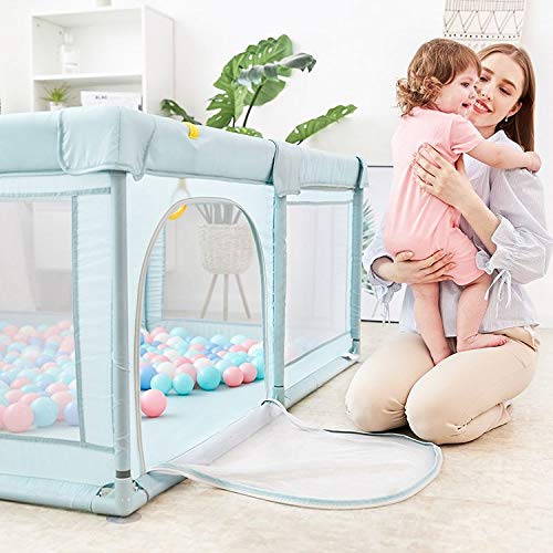 Star Ibaby Oxford XL mänguaedik ülipehme mängumatiga, 125 × 125 cm, hall (Soft Grey)